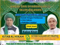 Kajian Rutin Kitab Al-Hikam Karya Al-Imam Ibnu 'Athoillah As-Sakandari dan Kitab Sullam At-Taufiq